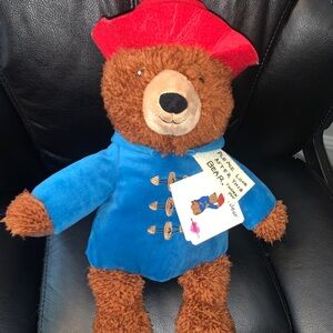 2016 Paddington Bear Kohls Cares 14” Plushie Stuffed Animal Plush New With Tags